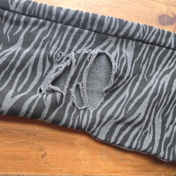 NSF Destroyed Zebra Jogger ! NWOT's!  Size small - Picture 8 of 8